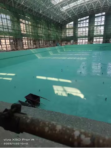 防水材料現(xiàn)場施工圖